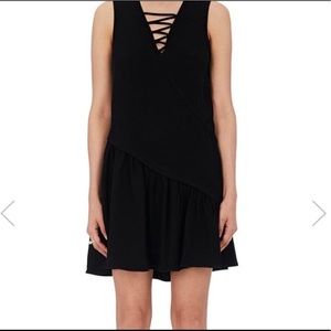 Opening ceremony brand new asymmetric bondage dress